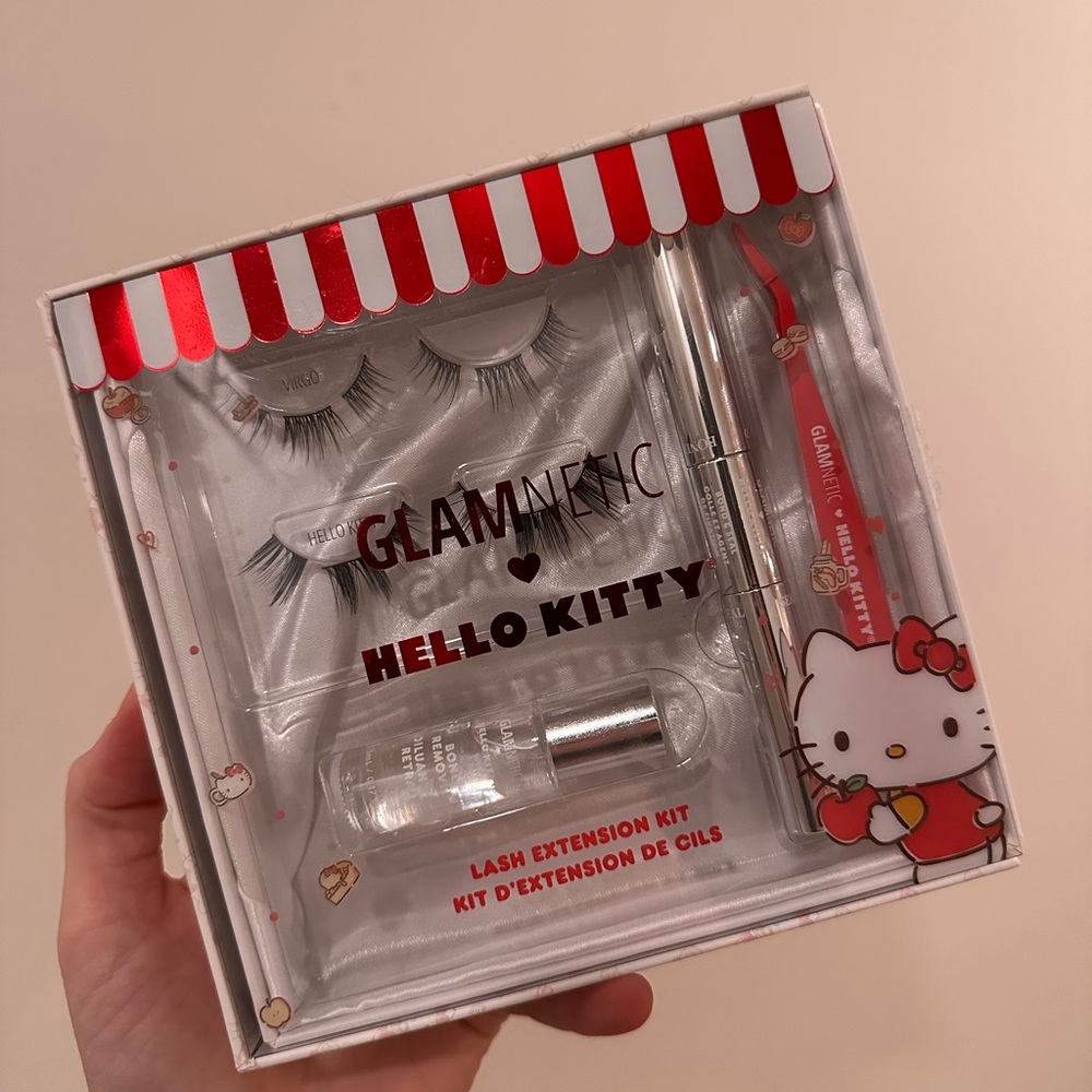 Glamnetic Hello Kitty Lash Extension Kit - Black